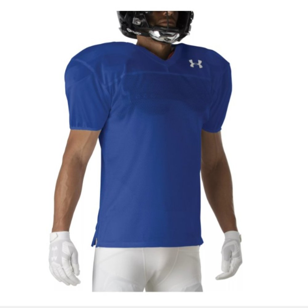 Under Armour Royal Blue Football Jersey